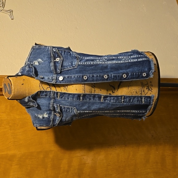 KanCan Jackets & Blazers - KanCan Blue Jean Vest